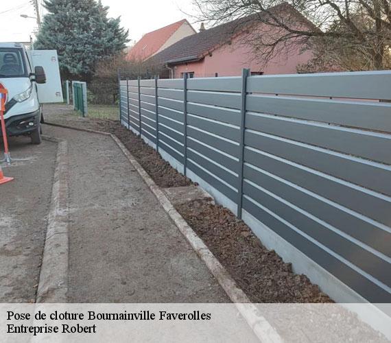 Pose de cloture  bournainville-faverolles-27230 Entreprise Robert