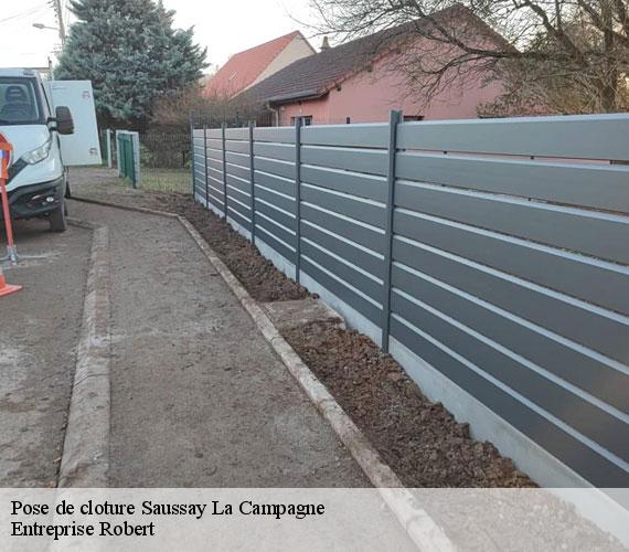 Pose de cloture  saussay-la-campagne-27150 Entreprise Robert