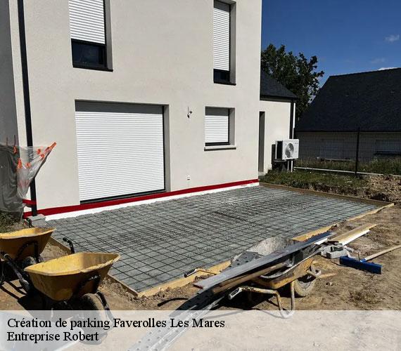 Création de parking  faverolles-les-mares-27230 Entreprise Robert