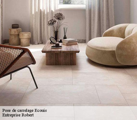 Pose de carrelage  ecouis-27440 Entreprise Robert