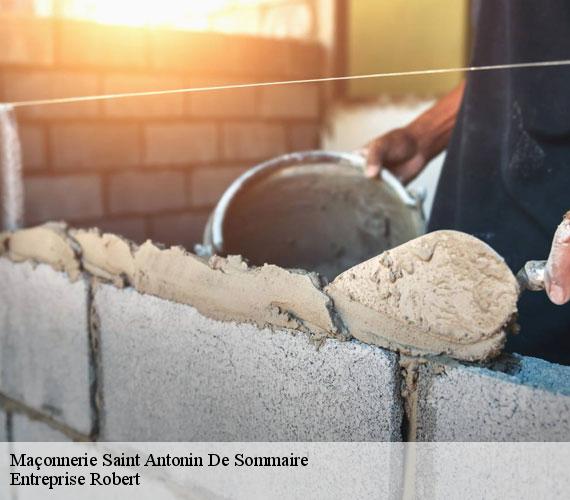 Maçonnerie  saint-antonin-de-sommaire-27250 Entreprise Robert