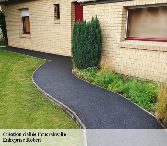 Création d'allée foucrainville-27220 Entreprise Robert
