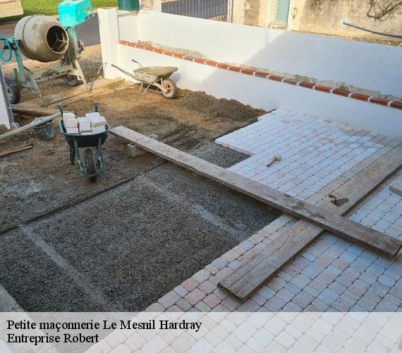 Petite maçonnerie  le-mesnil-hardray-27190 Entreprise Robert