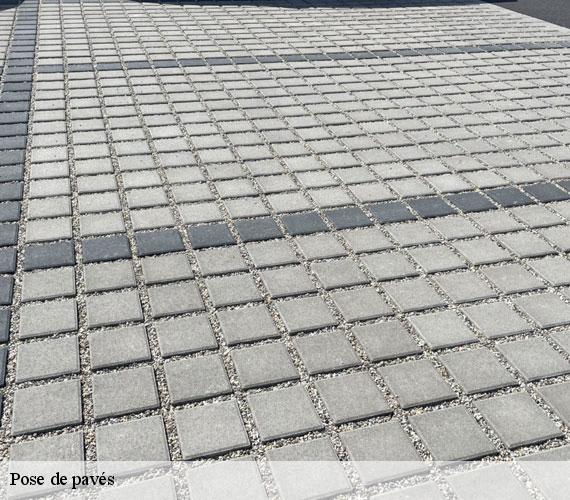 Pose de pavés  douville-sur-andelle-27380 Entreprise Robert